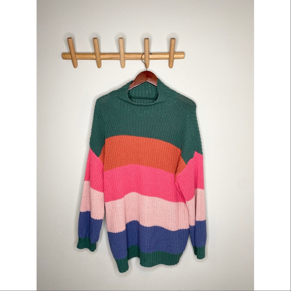 American eagle mock turtle neck